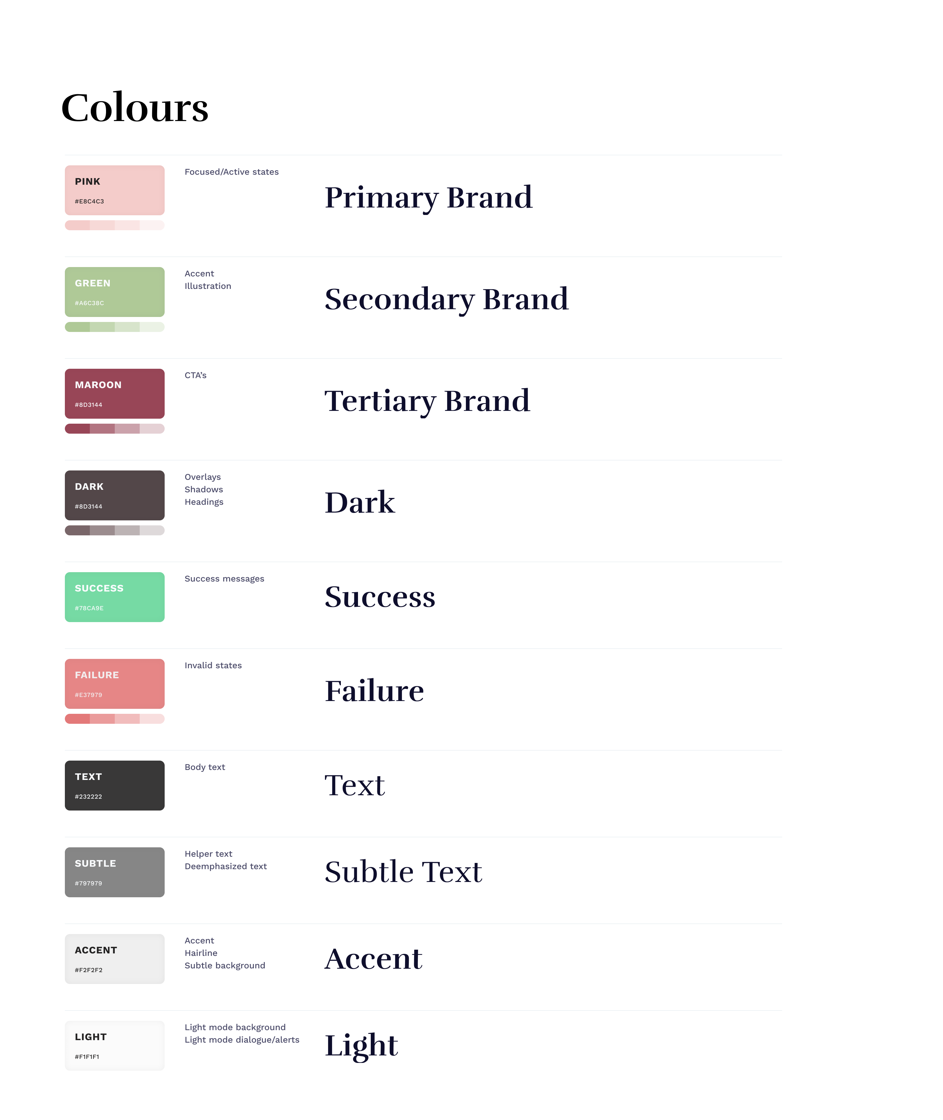 Colors for Design System