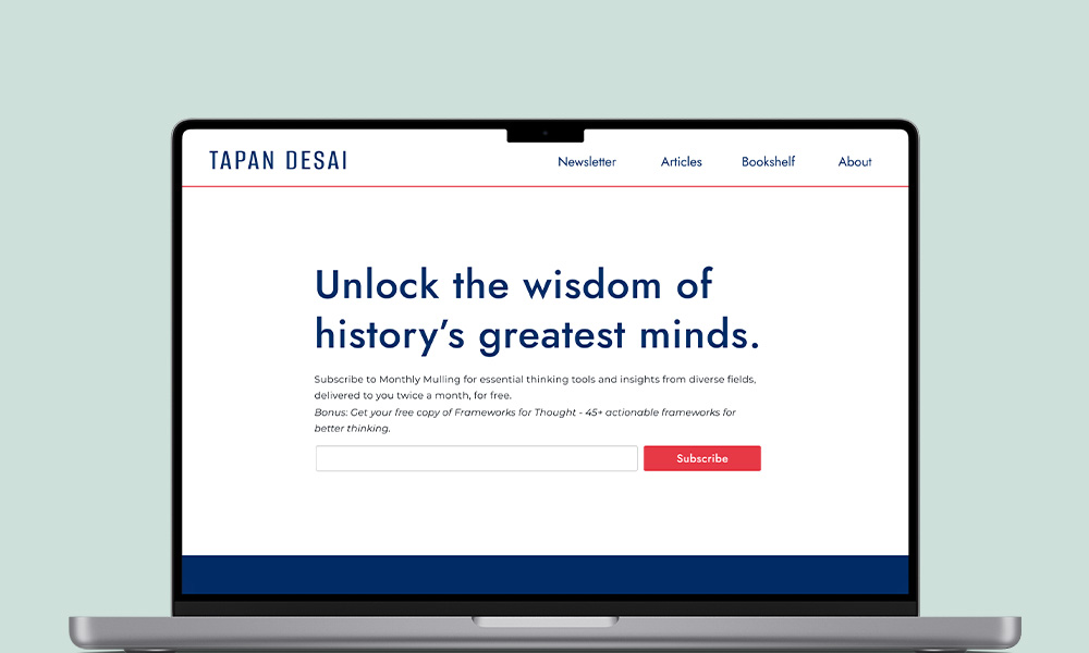 Tapan Desai Website