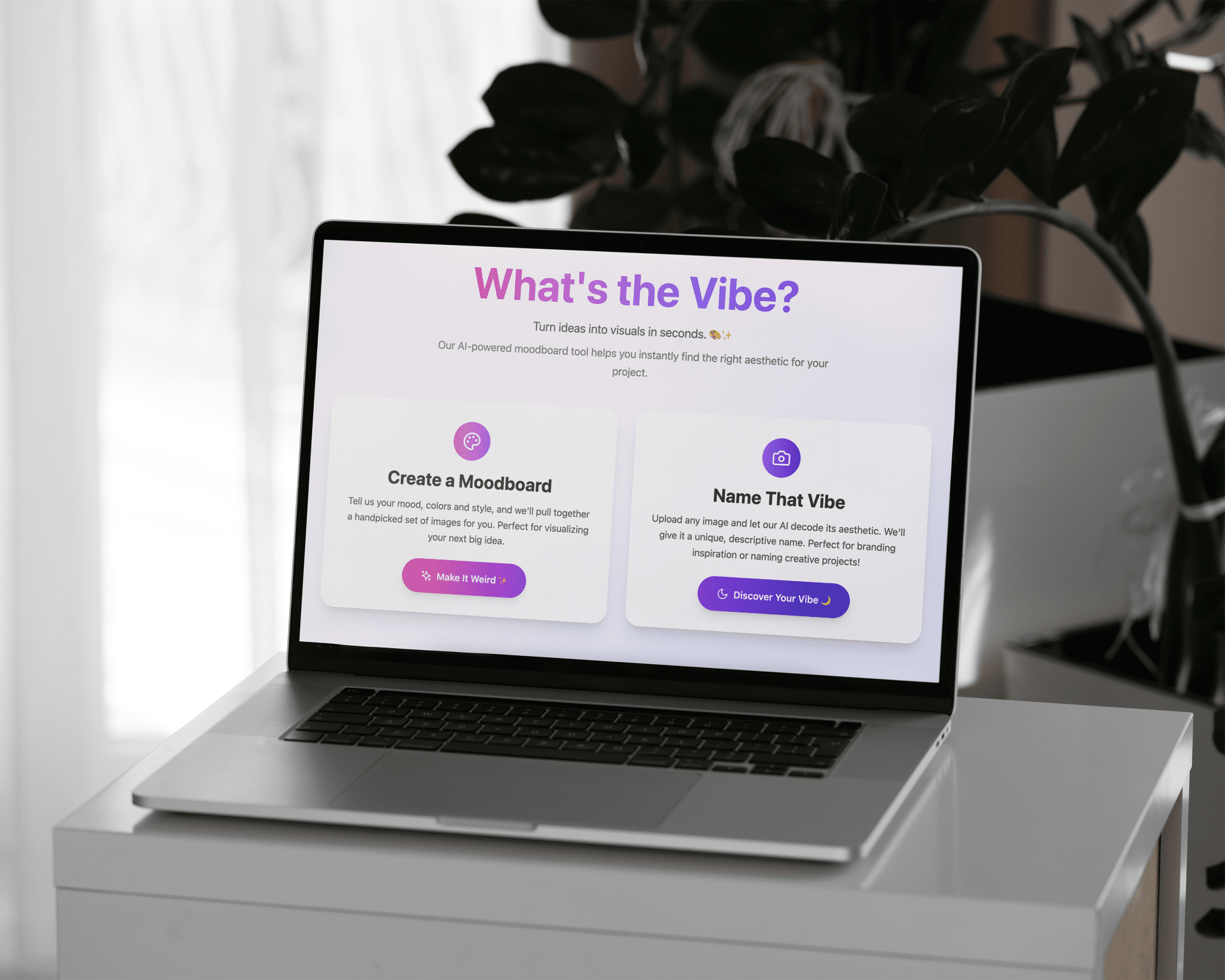 Visual Moodboards in a Click