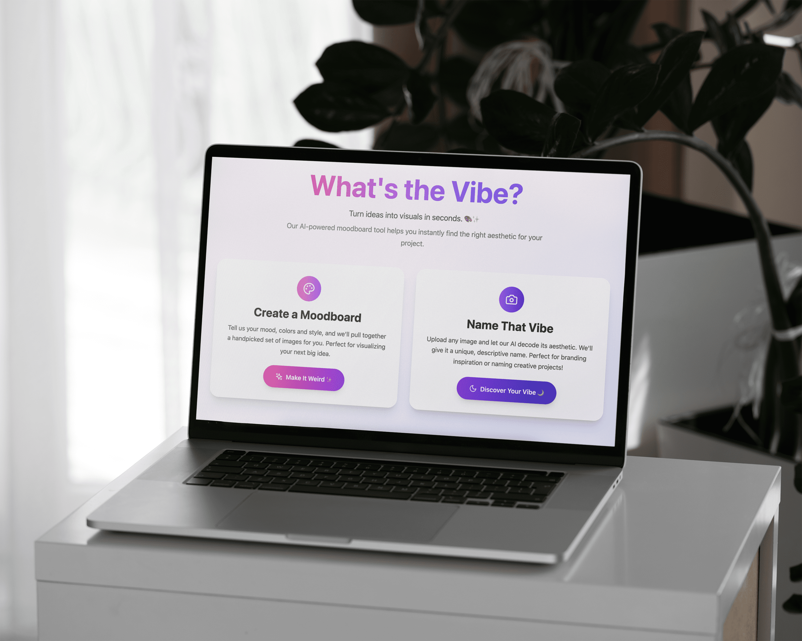 Visual Moodboards in a Click